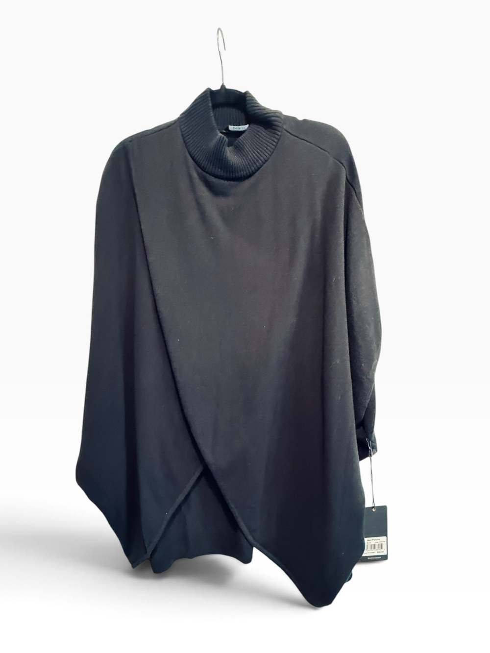 Peach Crisscross Meri Poncho NWT!